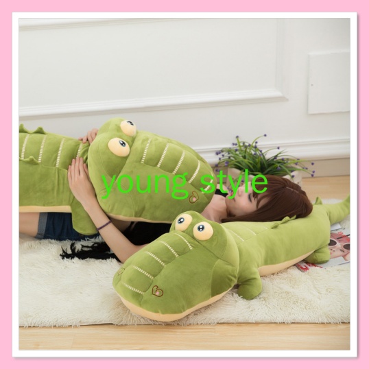 Cá sấu bông mặt ngáo, Gấu bông teddy bear hình cá sấu, gối ôm hình cá sấu siêu dễ thương Cá sấu dài