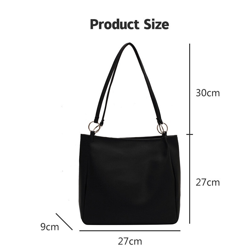 Túi đeo vai YADOU cỡ lớn thời trang phong cách Hàn Quốc cho nữ