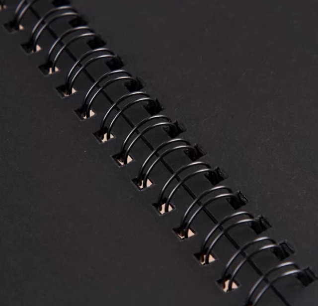 Cuốn Sổ màu đen tập học vẽ ✍️ nail