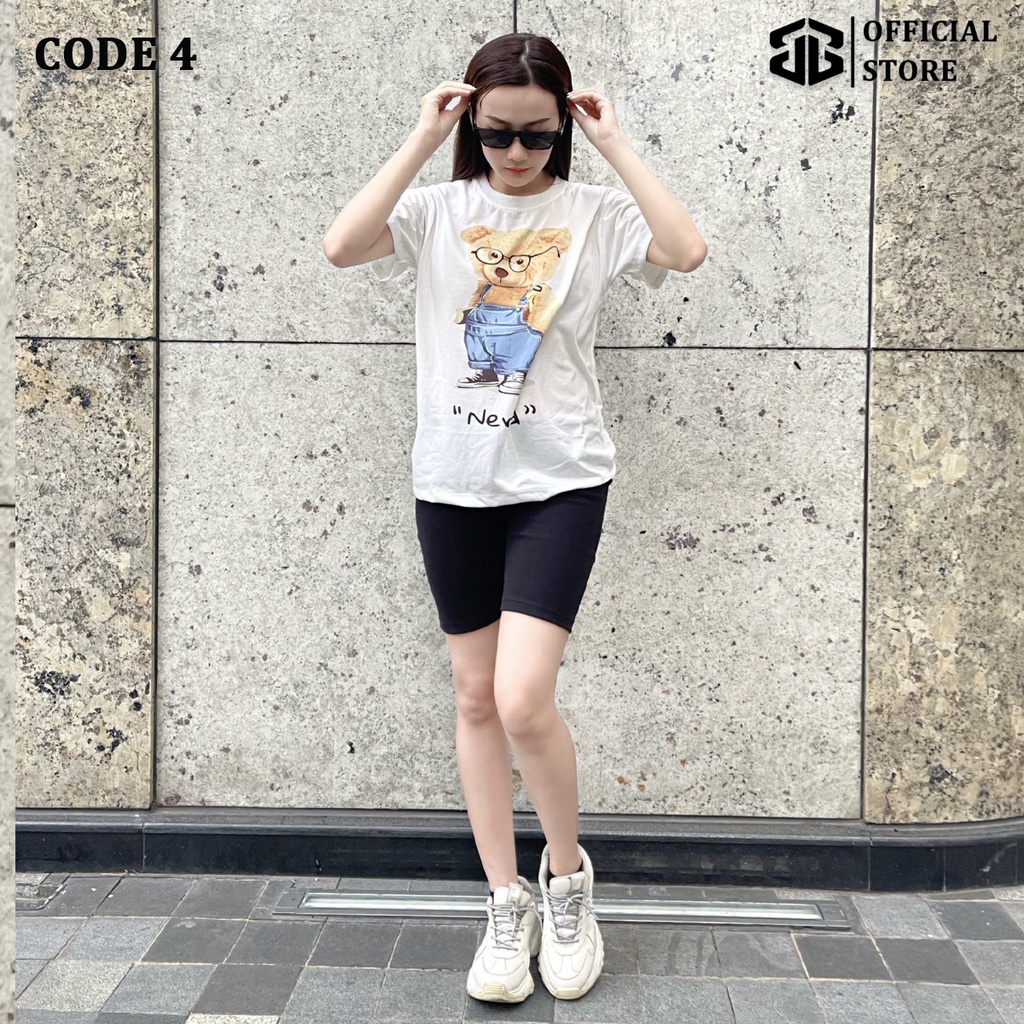 Đồ Bộ Mặc Nhà Nữ Cotton Quần Legging Lửng Co Giãn 4 Chiều Dễ Thương  - BB REAL