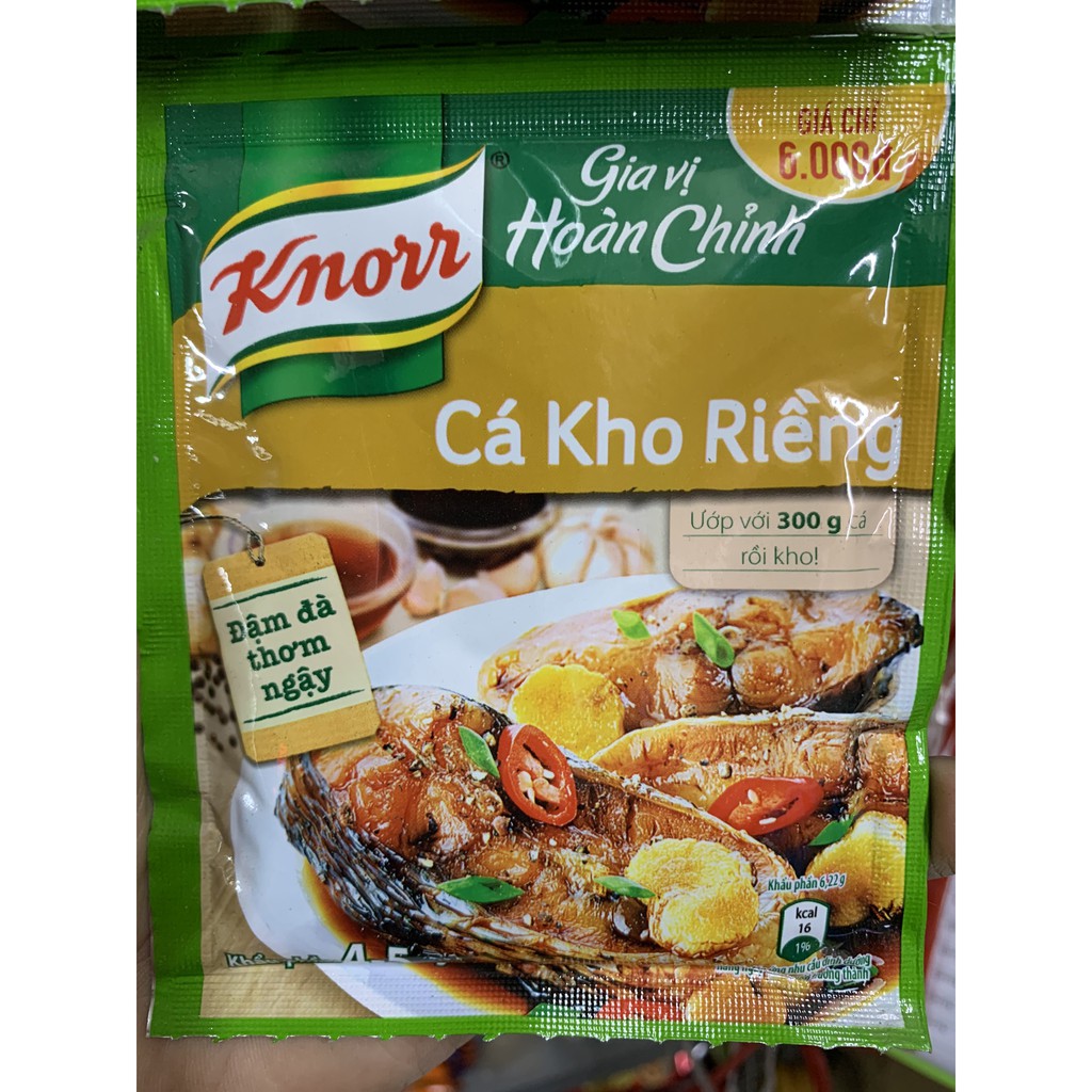 CÁ KHO RIỀNG,THỊT KHO TÀU KNORR 28G