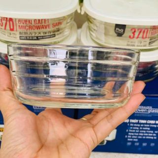 Bộ 2hộp thủy tinh Lock and Lock 370ml