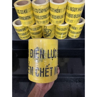 Băng Cảnh Báo Cáp Ngầm Điện Lực ( hàng chuẩn chất poly dai tốt )