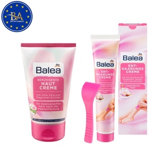 Kem tẩy lông và kem dưỡng sau wax làm dịu da Balea, tẩy lông và ức chế mọc lông Balea, Bảo An Cosmetic