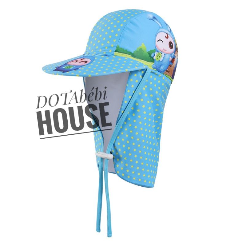 ( SIZE TO )Mũ nón bơi đi biển che gáy chống nắng cho bé, người lớn - DOTAbébi HOUSE