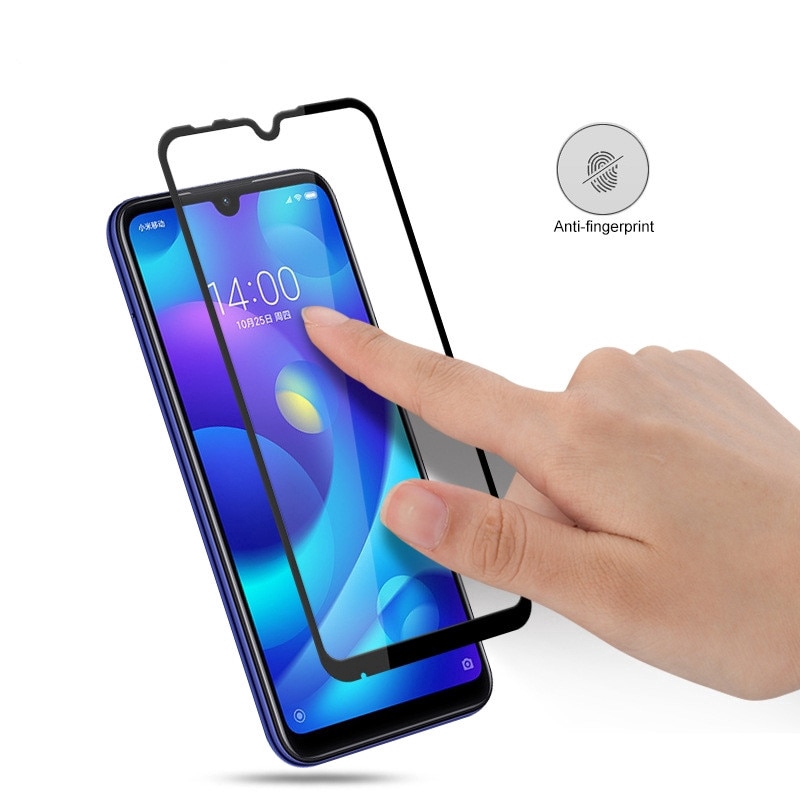 Kính cường lực bảo vệ toàn màn hình/ ống kính máy ảnh 9D cho Xiaomi Redmi Note 7/Redmi Note 7 Pro