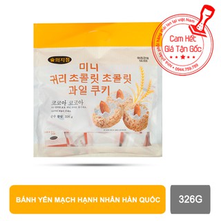 Bánh yến mạch hạnh nhân hàn quốc 326g