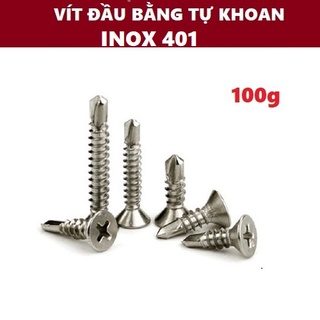 Vít đầu bằng tự khoan inox 401