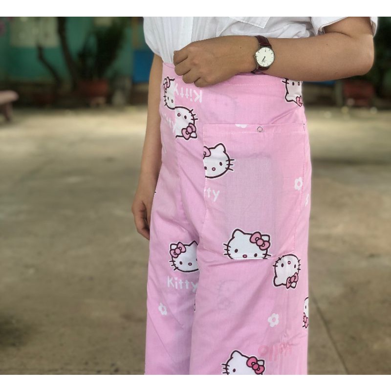 Quần chống nắng đa năng hình mèo kitty- FREESIZE 38-65KG