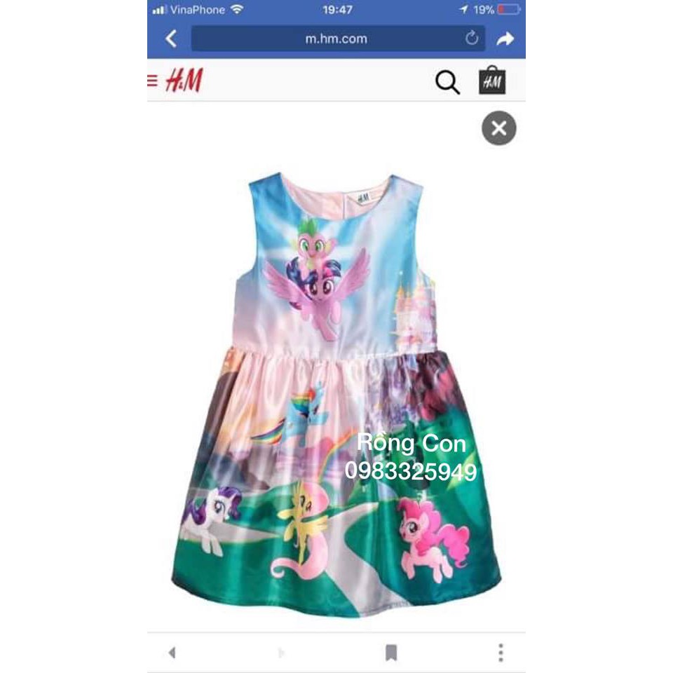 Đầm tiệc Pony H&M