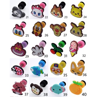Stickers/jibbitz lò xo gắn dép sục