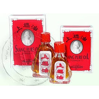 combo 6 chai Dầu gió đỏ hiệu Ông già Siang Pure oil loại 7cc Hàng chính hãng Thái
