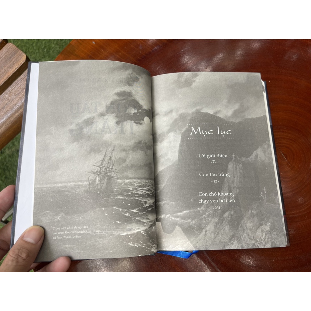 Sách - (bìa cứng giới hạn 100 cuốn) Con tàu trắng - Chingiz Aitmatov - Phạm Mạnh Hùng dịch - Phoenix Books