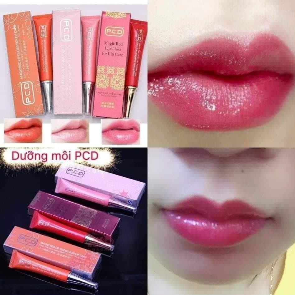 Dưỡng kích màu môi sau phun xăm PCD hiệu quả, hỗ trợ lên màu chuẩn tông, có 3 màu đỏ, cam, hồng (hàng chuẩn Hàn Quốc)