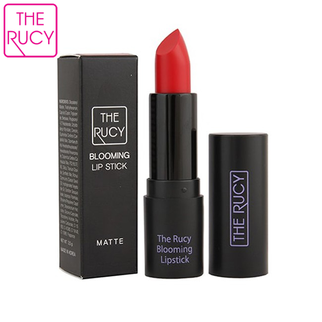 Son Matte bền màu The Rucy Blooming Lipstick 3.5g Màu 1 Pomegranate Red