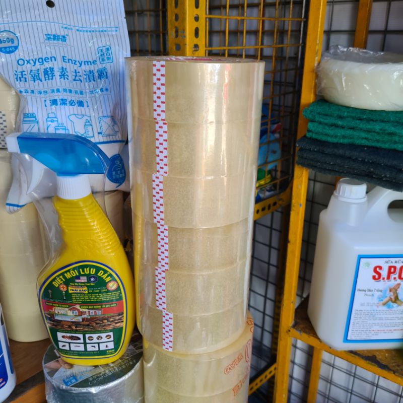 Băng keo trong dán giấy 200 da