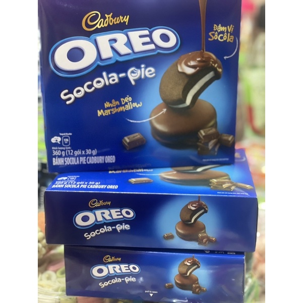 Bánh oreo sôcla pie hộp 360g