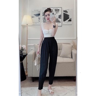 Quần dài xếp ly