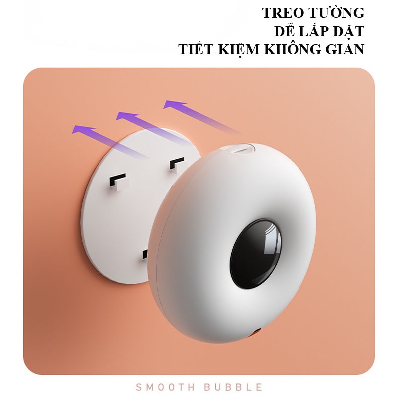 Máy rửa tay cảm ứng tự động Xiaomi 3Life hình bánh Donut 300ml 0.25 giây chế độ cảm biến không cần tiếp xúc