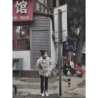 Áo phao dáng ngắn phong cách Hàn Quốc