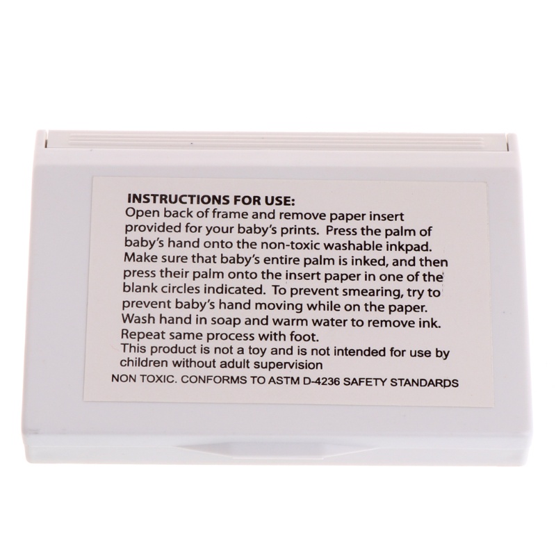 Đệm Mực In Dấu Chân Tay Em Bé Nhiều Màu Sắc Dùng Làm Quà Lưu Niệm