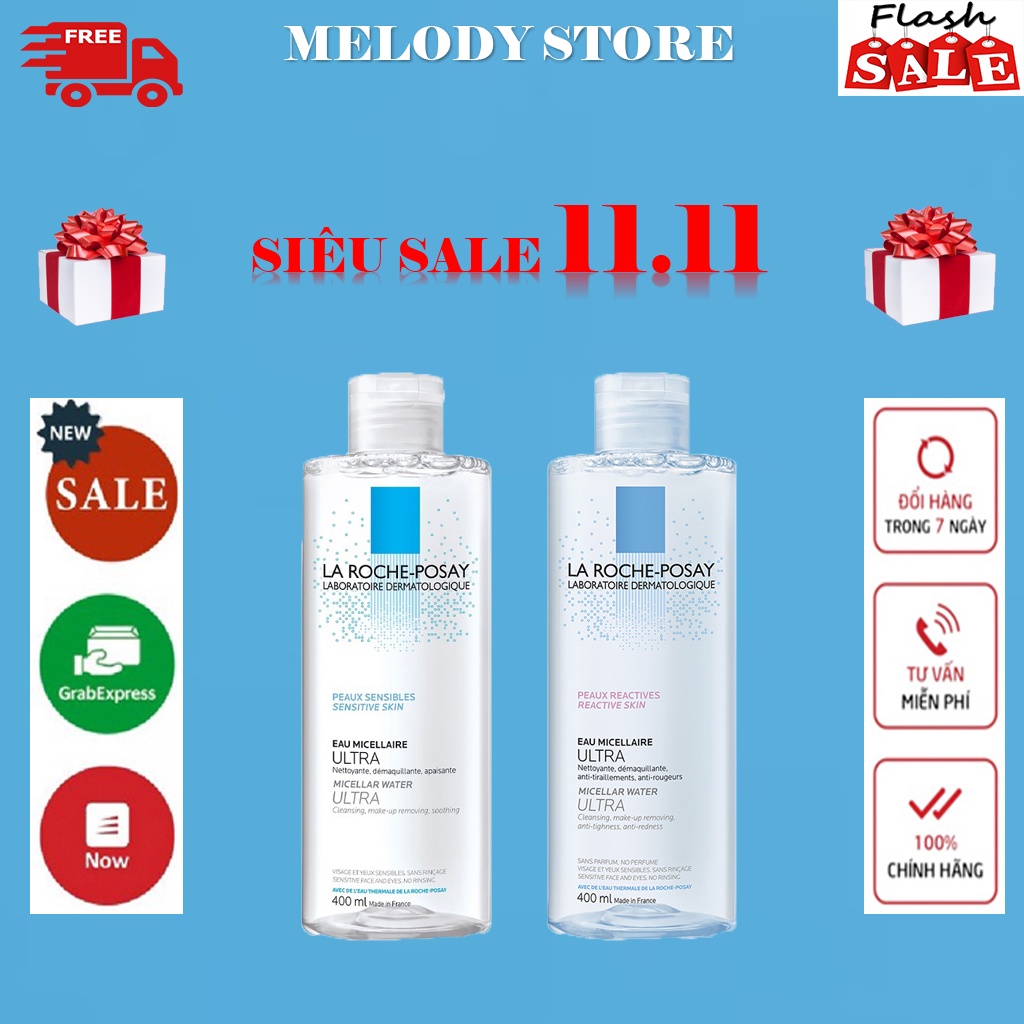 [FREESHIP] Nước Tẩy Trang La Roche-Posay Eau Micellaire Ultra 400ml