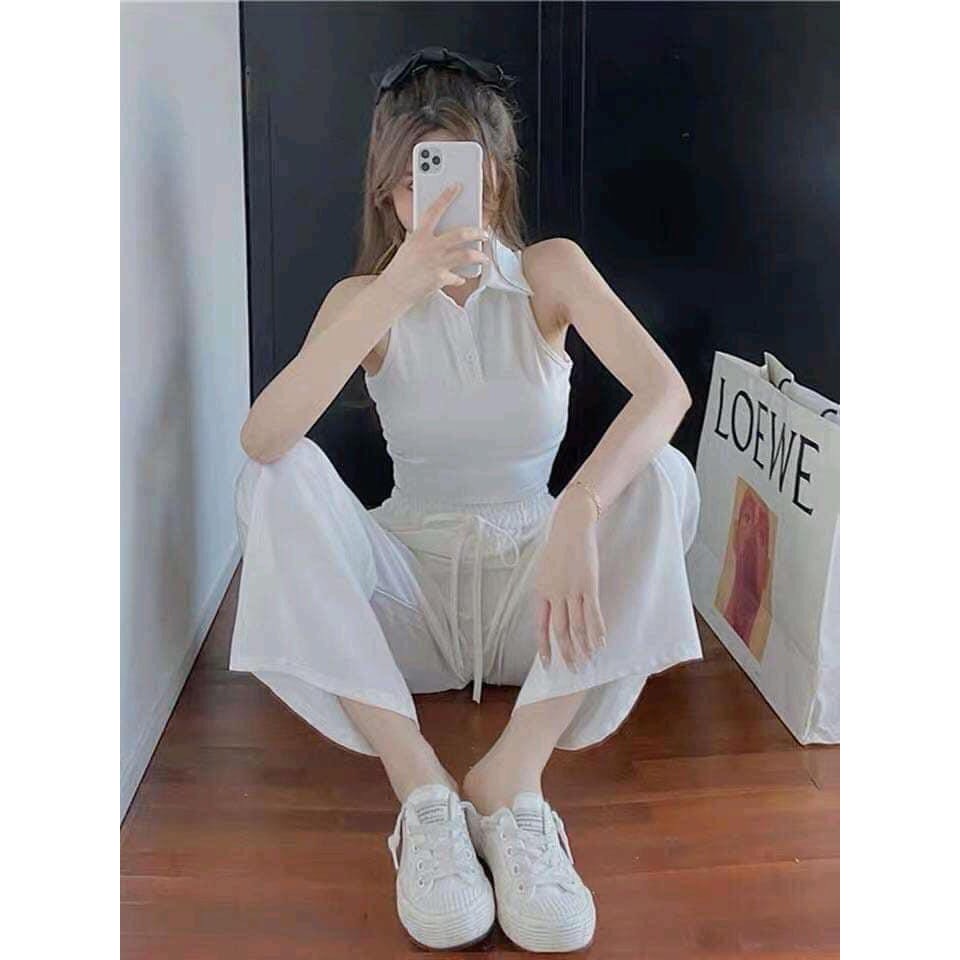 Áo sát nách cổ bẻ, hình sàn chụp 4 áo đủ màu là hình thật | BigBuy360 - bigbuy360.vn