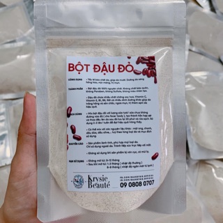 Bột đậu đỏ nhà làm 100% nguyên chất