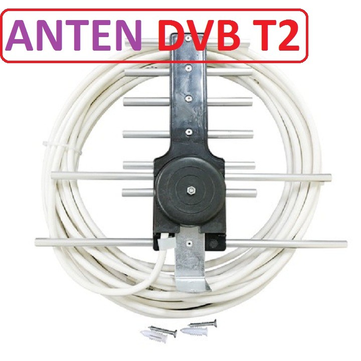 Dàn ANTEN thông minh đầu thu kỹ thuật số 15M dây - Dàn anten thông minh thu kỹ thuật số với dây dài 15M