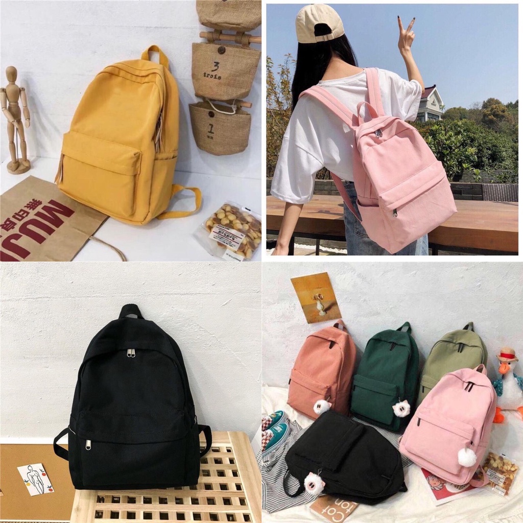 Balo Đi Học Đi Chơi Nam Nữ UNIBAG Hàn Quốc Nhiều Ngăn Tiện Dụng cute dễ thương hót nhất hiện nay