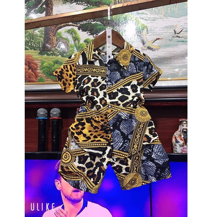 Bộ lanh hoa quả dành cho bé trai,gái size 14-25kg, bộ lanh  pizama