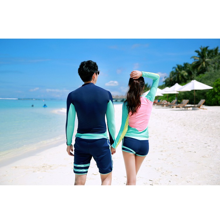 Đồ bơi nam, nữ dài tay kiểu dáng Hàn Quốc BN05