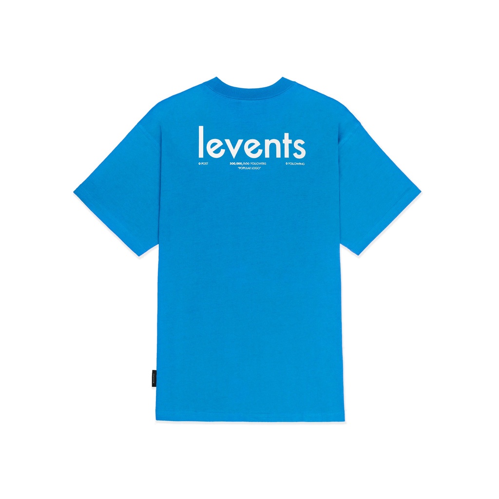 LEVENTS - Áo thun Popular logo 2.0/Blue
