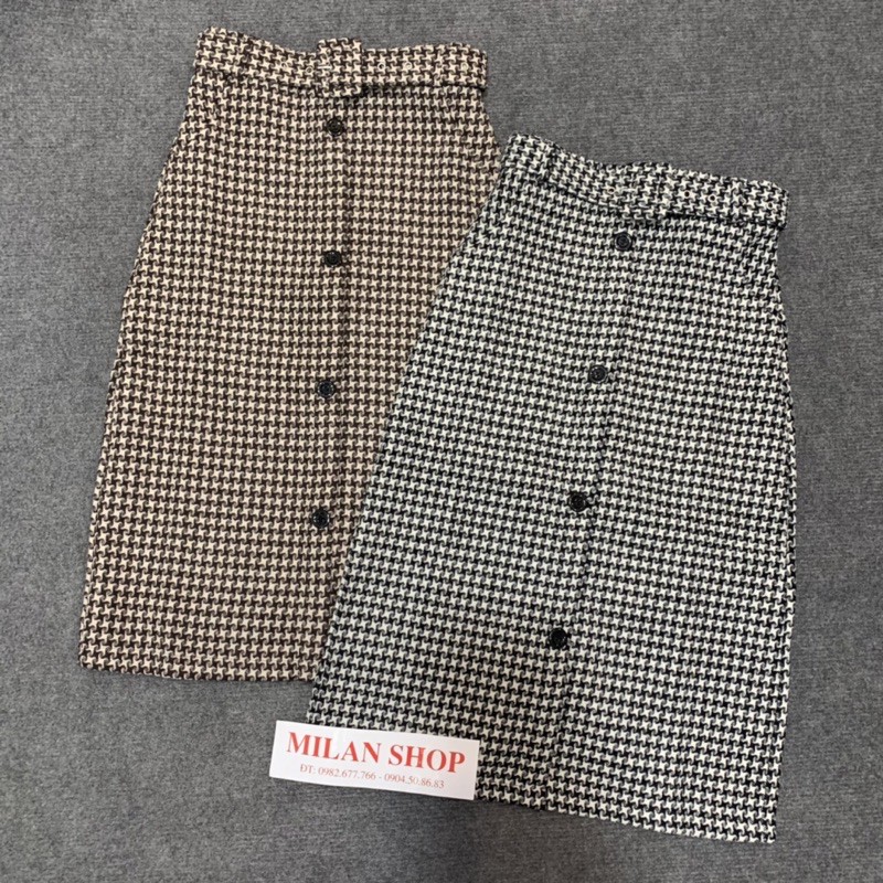 Chân váy dạ qua gối kèm đai có túi 2 kiểu nhiều màu | BigBuy360 - bigbuy360.vn