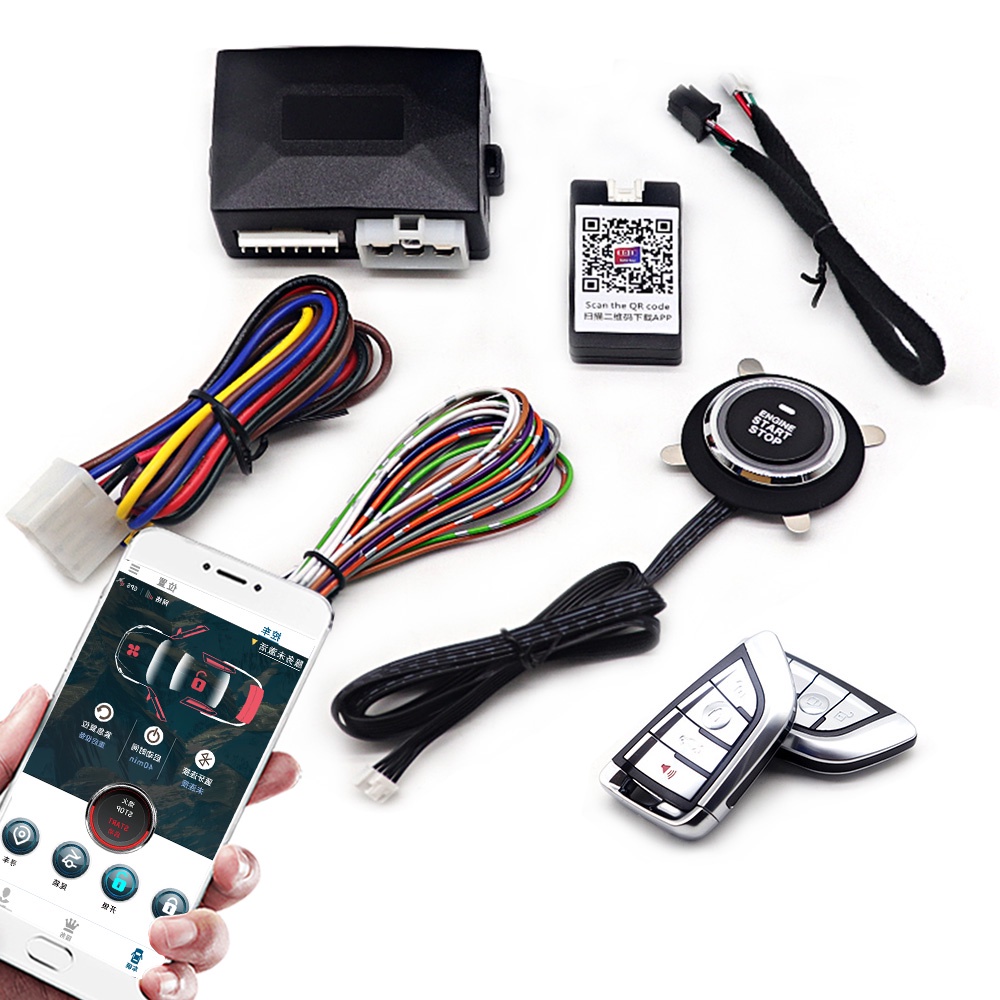 Hệ Thống Đánh Lửa Điều Khiển Từ Xa 12V Kèm Hệ Thống Khởi Động Xe Hơi Tự Động Thông Dụng