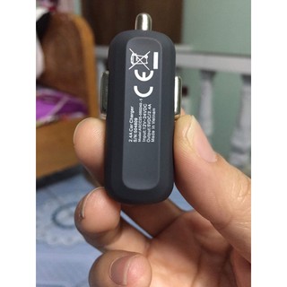 Sạc ô tô 2 cổng usb 2.4A