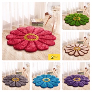 Thảm trang trí hình hoa mai siêu sang