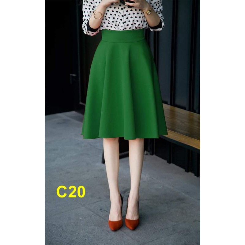 Chân váy xòe dài 55-60cm