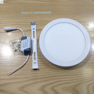 Đèn led ốp  trần công suất 18W hình vuông, tròn , ánh sáng trắng lắp đặt các loại trần