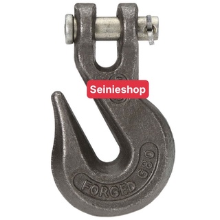 Móc cẩu móc xích, móc cẩu thu xích rãnh 12,14mm
