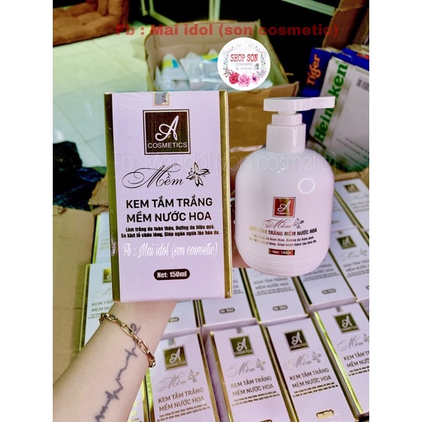 [CHÍNH HÃNG] Kem tắm trắng body mềm nước hoa Acosmetics⚡️Hàng mới về⚡️