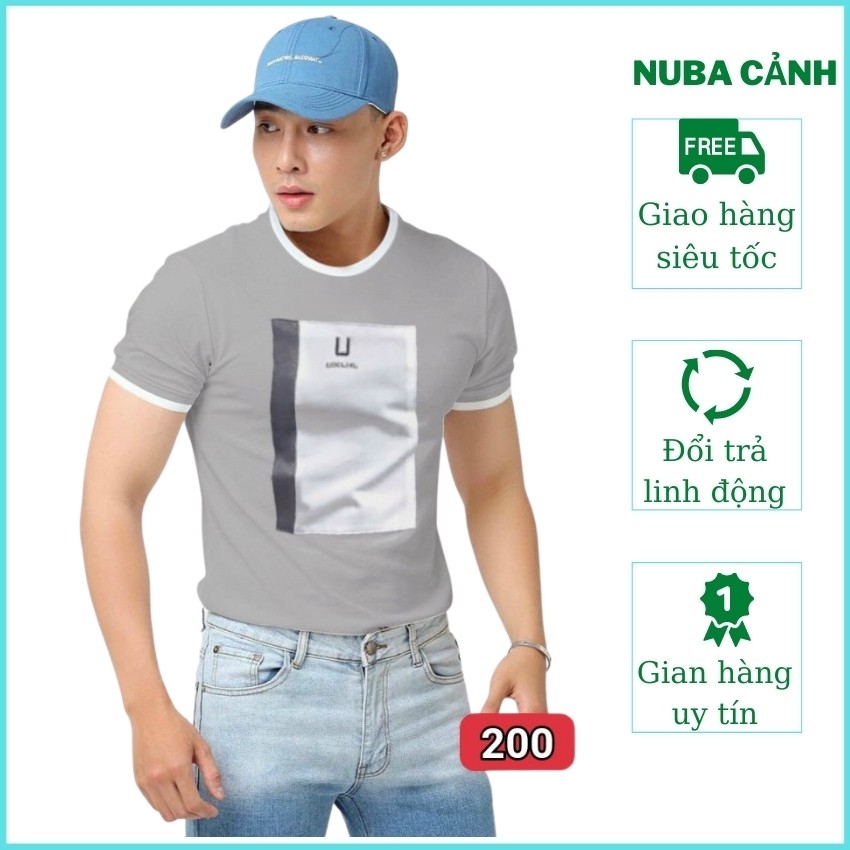 Áo thun trơn cặp đôi nam nữ,chất vải cotton,thấm hút mồ hôi,TAKA 200