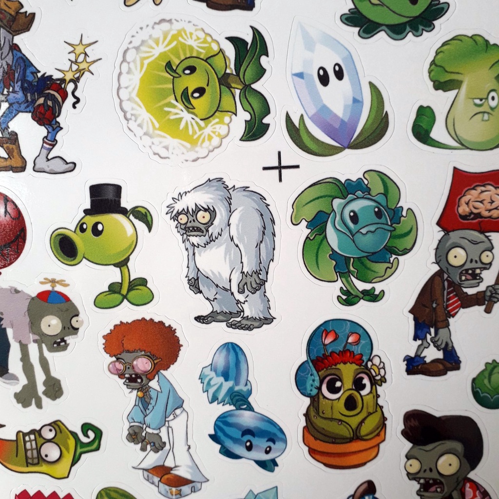 Hình dán/ sticker zoombie trang trí điện thoại, laptop, sổ tay...