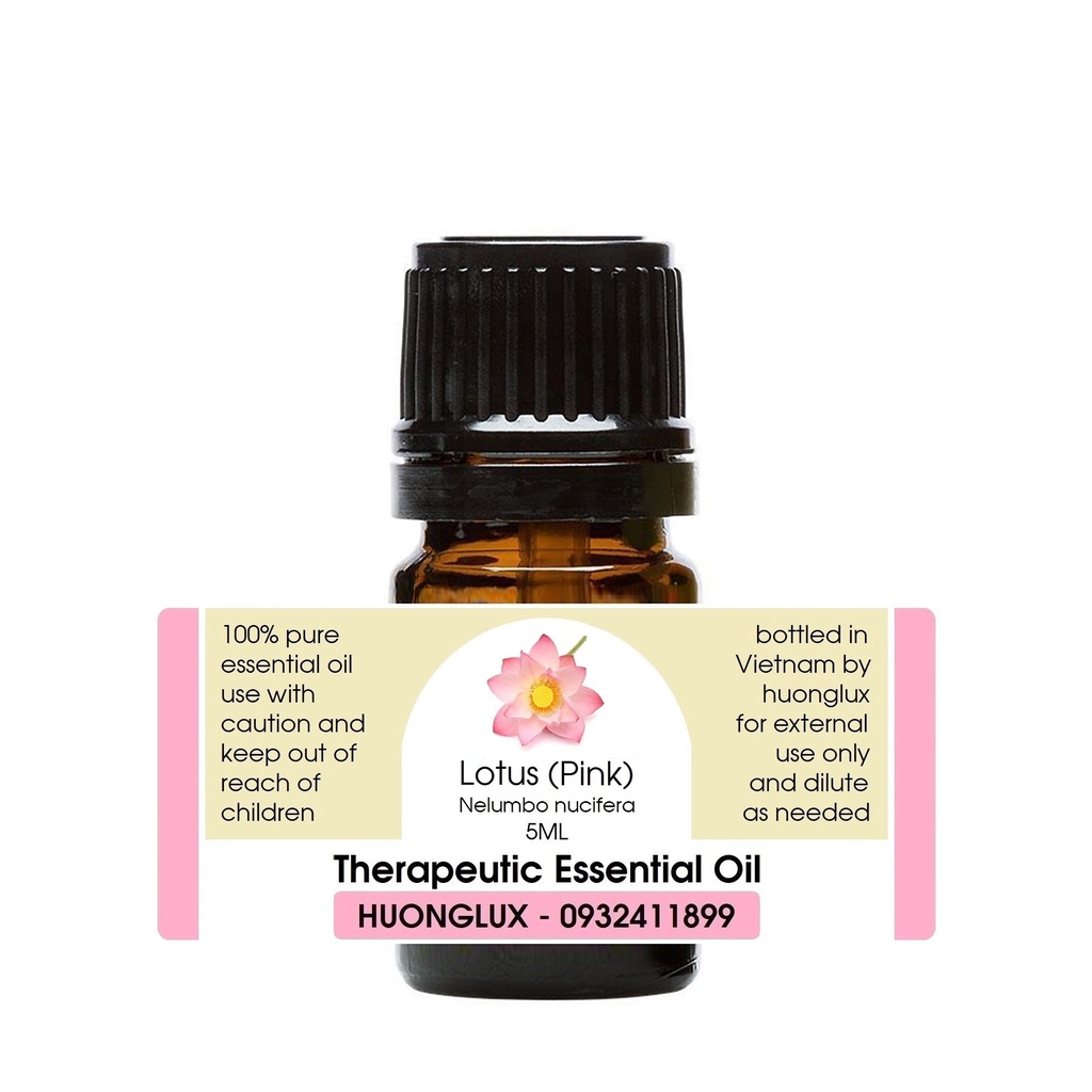 Tinh dầu hoa sen hồng Lotus Essential Oil (Pink)