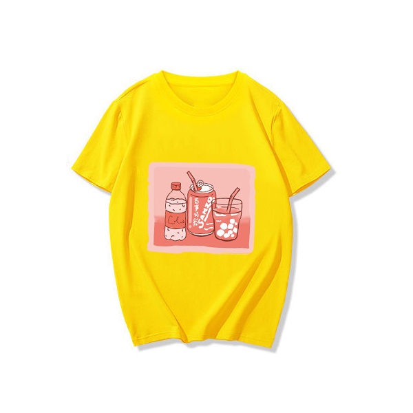 NRVP Áo thun tay ngắn cổ tròn họa tiết hoạt hình thời trang dành cho trẻ em từ 3 -11 tuổi