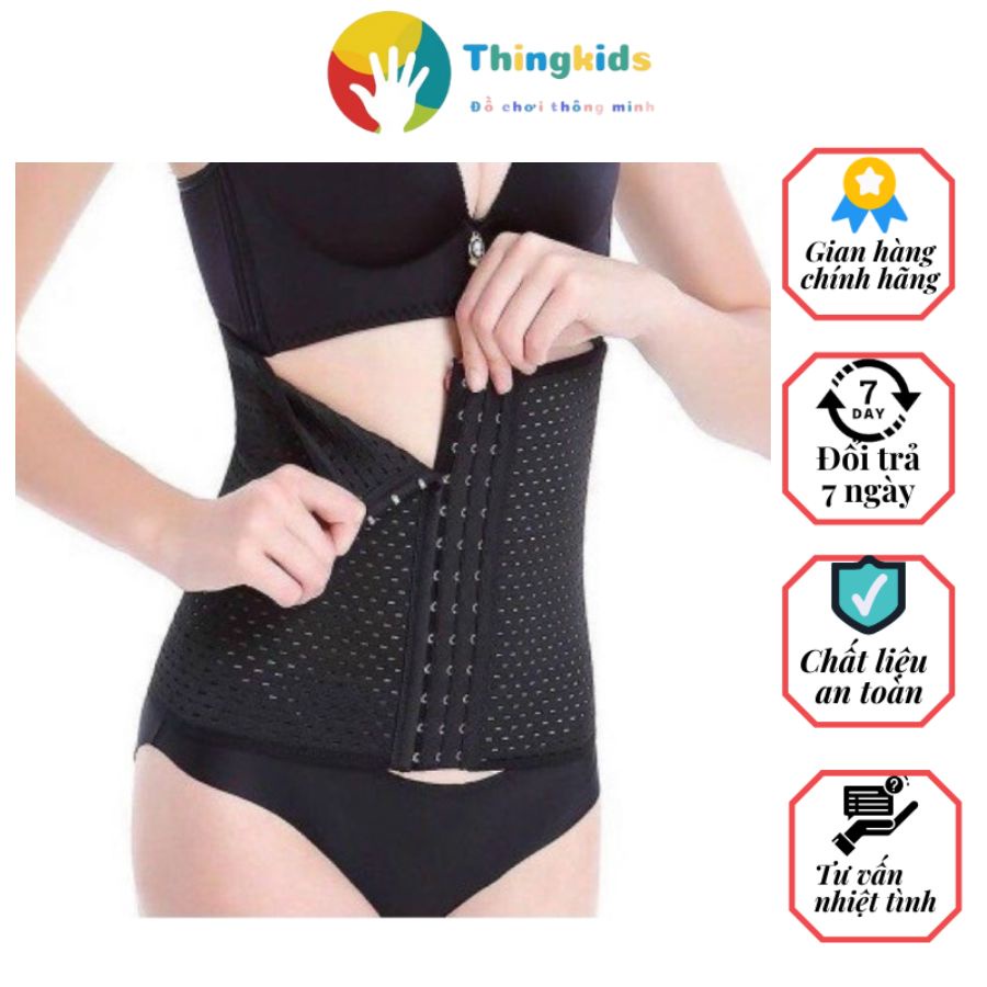 Đai nịt bụng thông hơi chống cuộn chữ M - Thingkids