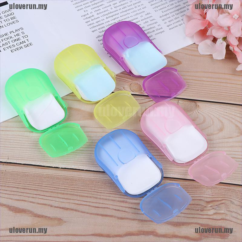 Hộp 20 Xà Phòng Giấy Mini Tiện Dụng | BigBuy360 - bigbuy360.vn