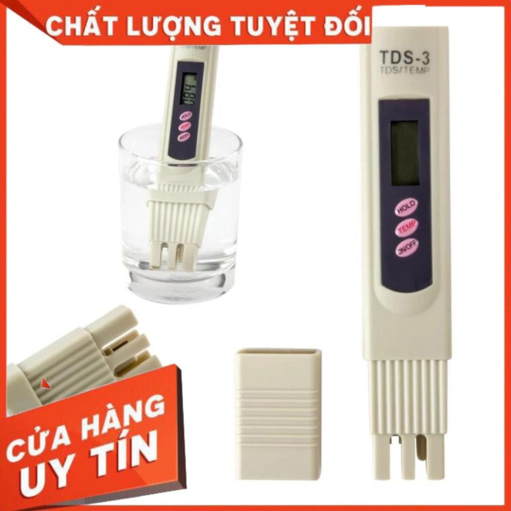 Máy kiểm tra độ sạch của nước, Bút đo TDS thử nước sạch cao cấp an toàn, dễ dàng, cực nhanh - chính xác tức thời