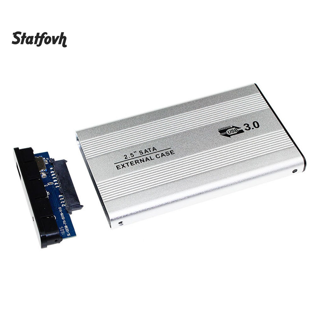 Hộp Đựng Ổ Cứng Ngoài Usb 3.0 / 2.0 Hdd Ssd 2.5inch Sata Bằng Kim Loại | BigBuy360 - bigbuy360.vn