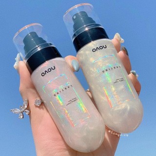 Xịt khóa giữ lớp nền trang điểm lâu trôi, xịt nhũ bắt sáng cao cấp hoa cúc novo chamomile siu hot